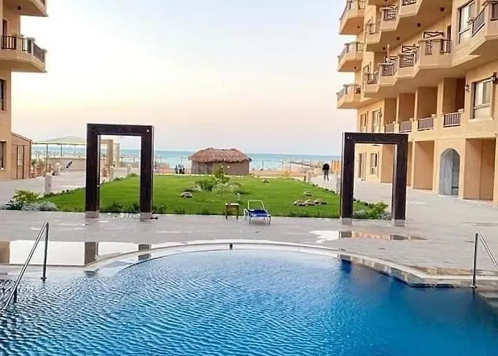 Turtles Hourghada View Sea View Pool Private Pools Balcony Security Cafe And Restaurant On Pool Jacuzzi Air-condition Sunny A Large Balcony Apartmanhotel Gurdaka