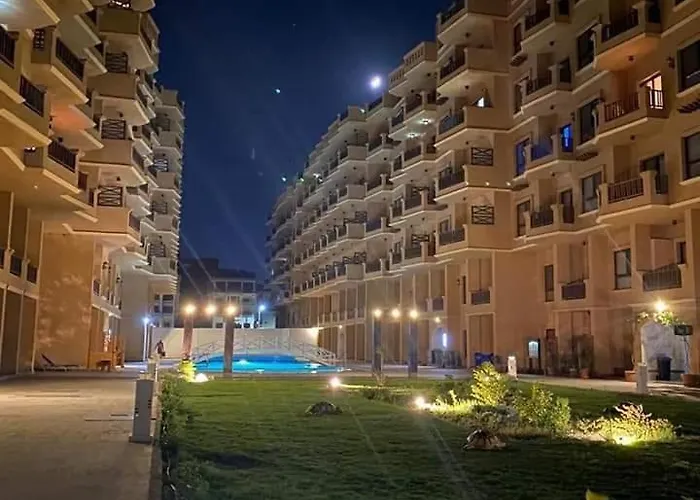 Apartmanhotel Turtles Hourghada View Sea View Pool Private Pools Balcony Security Cafe And Restaurant On Pool Jacuzzi Air-condition Sunny A Large Balcony Gurdaka