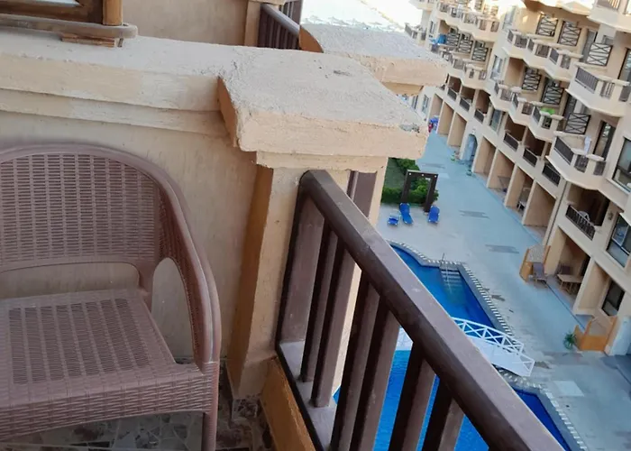 Apartmanhotel Turtles Hourghada View Sea View Pool Private Pools Balcony Security Cafe And Restaurant On Pool Jacuzzi Air-condition Sunny A Large Balcony